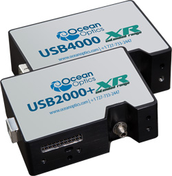 Спектрометры с расширенными диапазоном USB4000-XR и USB2000+XR